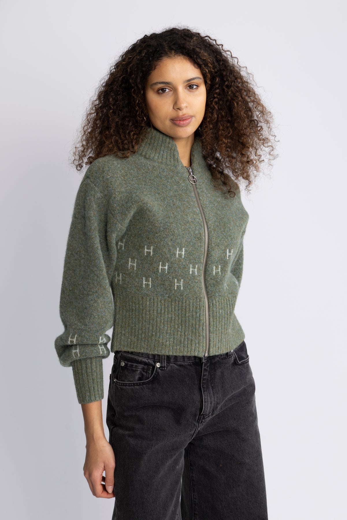 Märtha Short Jacket - Winter Moss