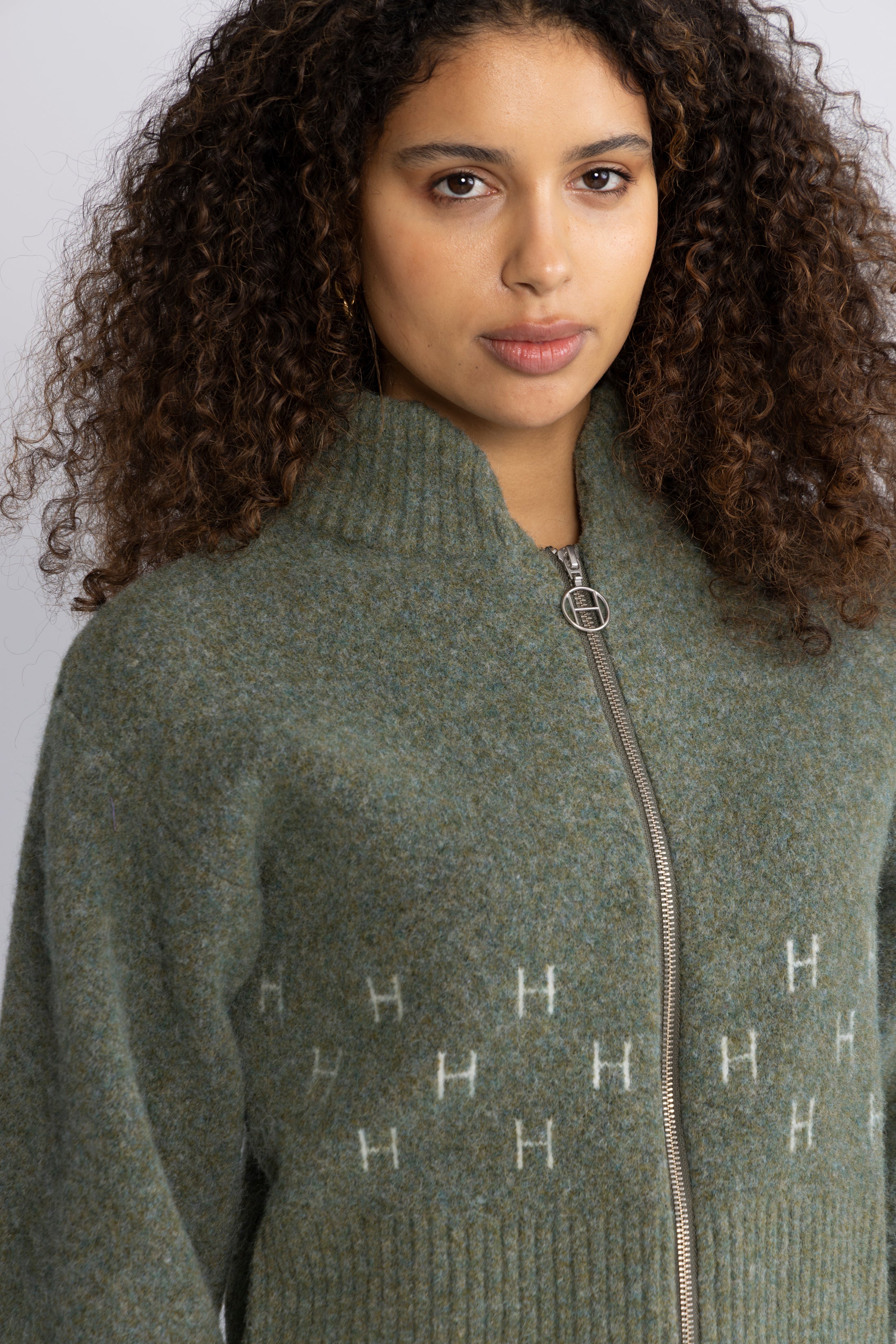 Märtha Short Jacket - Winter Moss