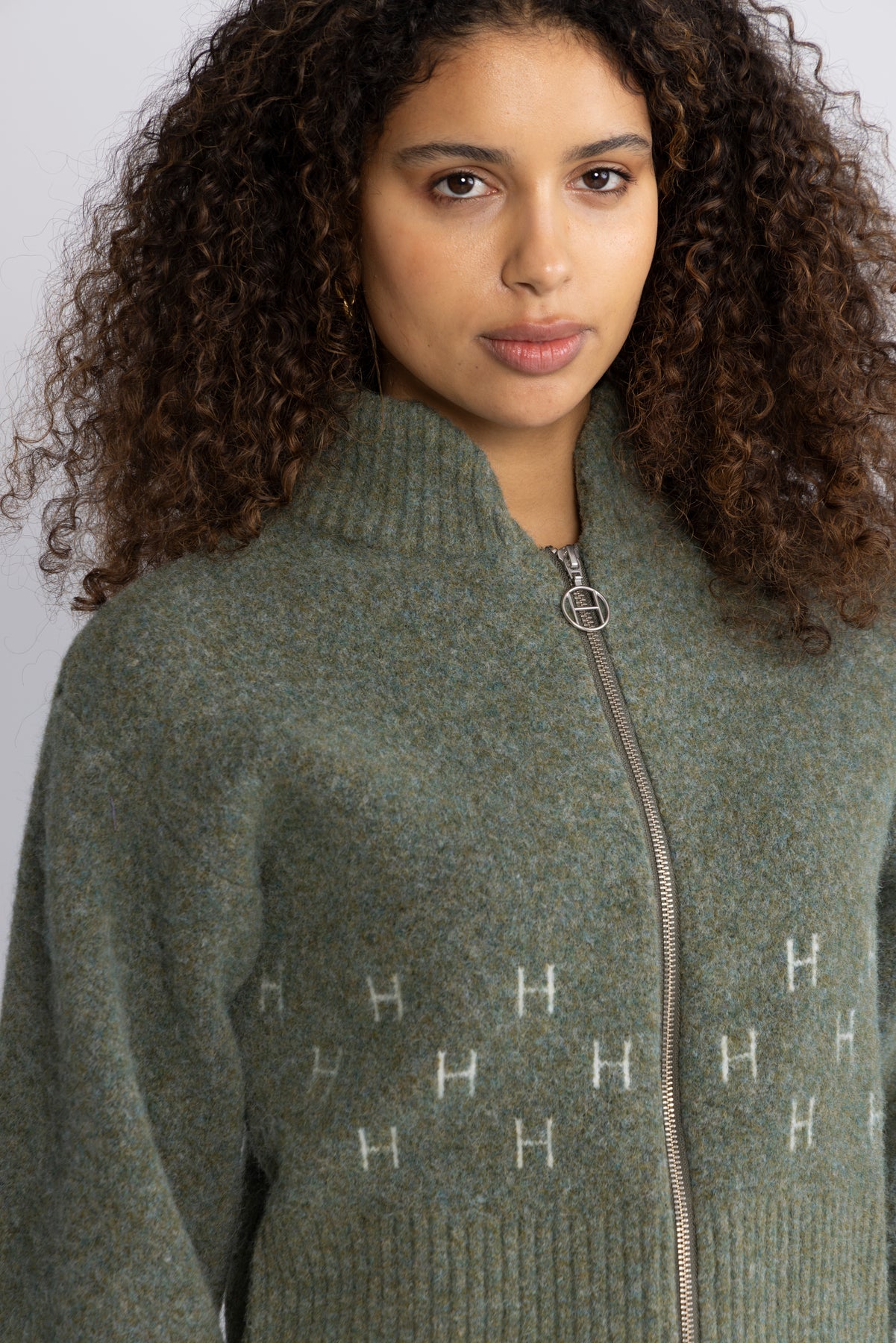 Märtha Short Jacket - Winter Moss