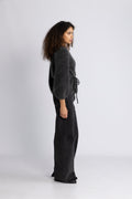 Fredrikke Chunky Cardigan - Charcoal
