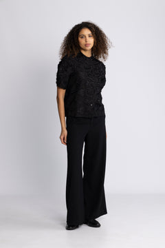 Seena Ss Shirt  - Black
