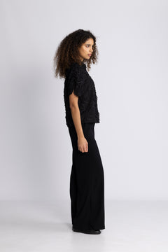 Seena Ss Shirt  - Black
