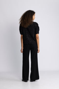 Seena Ss Shirt  - Black
