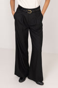 Billie Pinstripe - Black