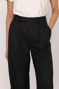 Billie Pinstripe - Black