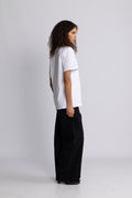Jersey Oversized T-Shirt - Bright White