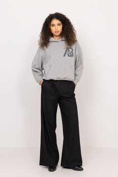 Jaci Hoodie Letterman - Medium Heather Grey