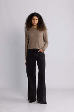 Boston O-Neck - Nature Taupe