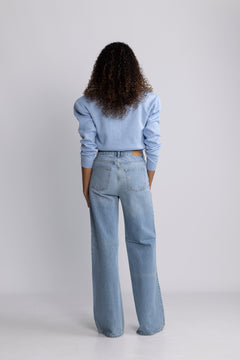 Firm Knit Cardigan - Hydrangea (Blue)
