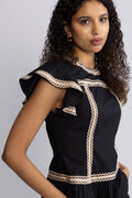 Concetta Sl Midi Dress - Noir