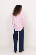 Classic Fit Linen Shirt - Carmel Pink