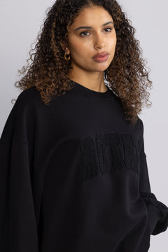 Heavy Sweat Crewneck - Black