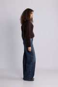 N-Latora Knit - Dark Brown Chocolate