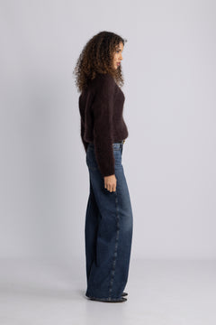N-Latora Knit - Dark Brown Chocolate