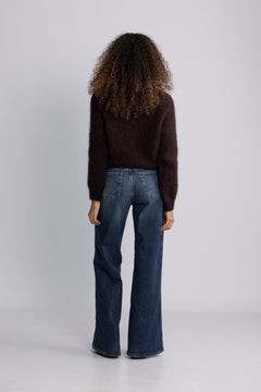 N-Latora Knit - Dark Brown Chocolate