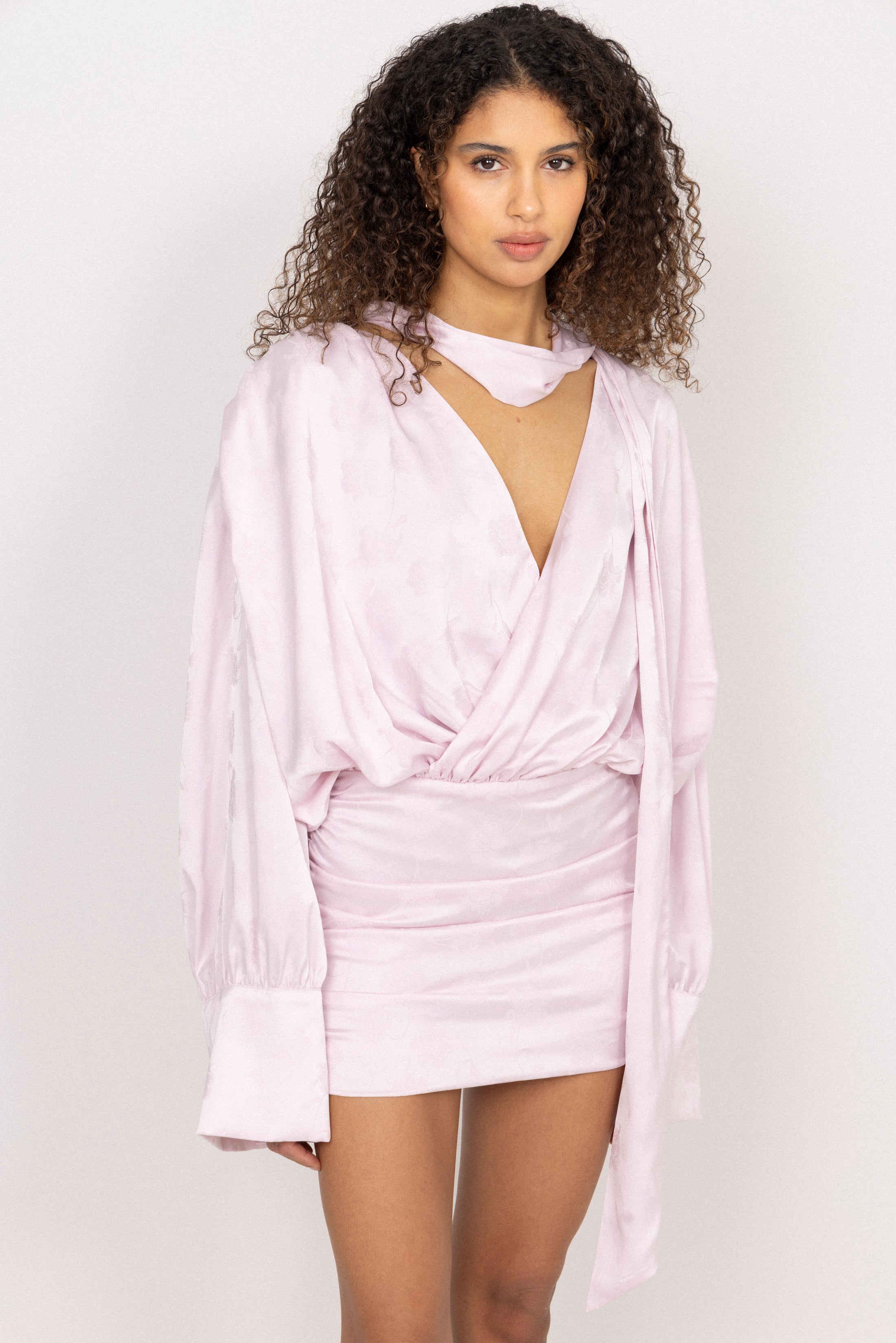 Ls Mini Dress - Orchid Ice