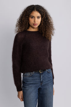 N-Latora Knit - Dark Brown Chocolate