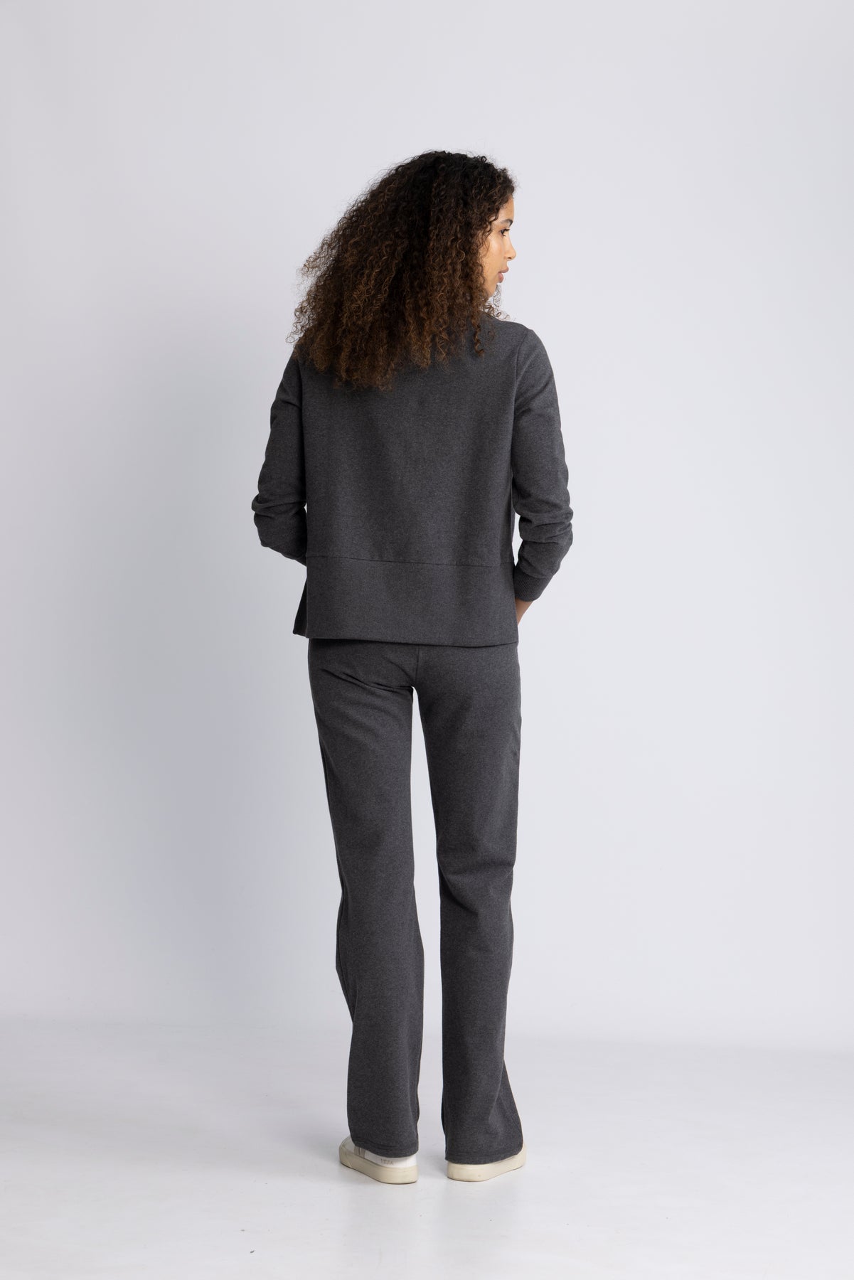 Tilly Pants - Dark Grey Melange