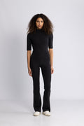 Evi Merino Pants - Dark Grey Melange