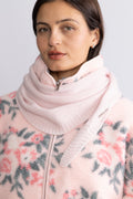 Cashmere Triangle Scarf - Lt. Pink