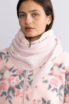 Cashmere Triangle Scarf - Lt. Pink