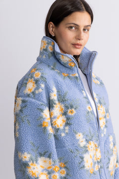 Rype Fleece Jacket - Lt. Blue Mix