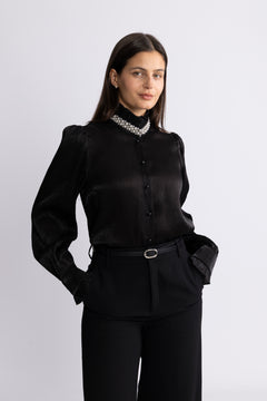 Yasmanula Ls Shirt - Black