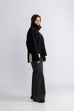 Nini Half Zip - Black