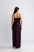 Georgie Maxi Dress - Burgundy