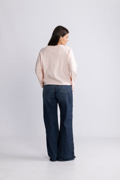 Kitty Long Sleeve - Lt. Pink