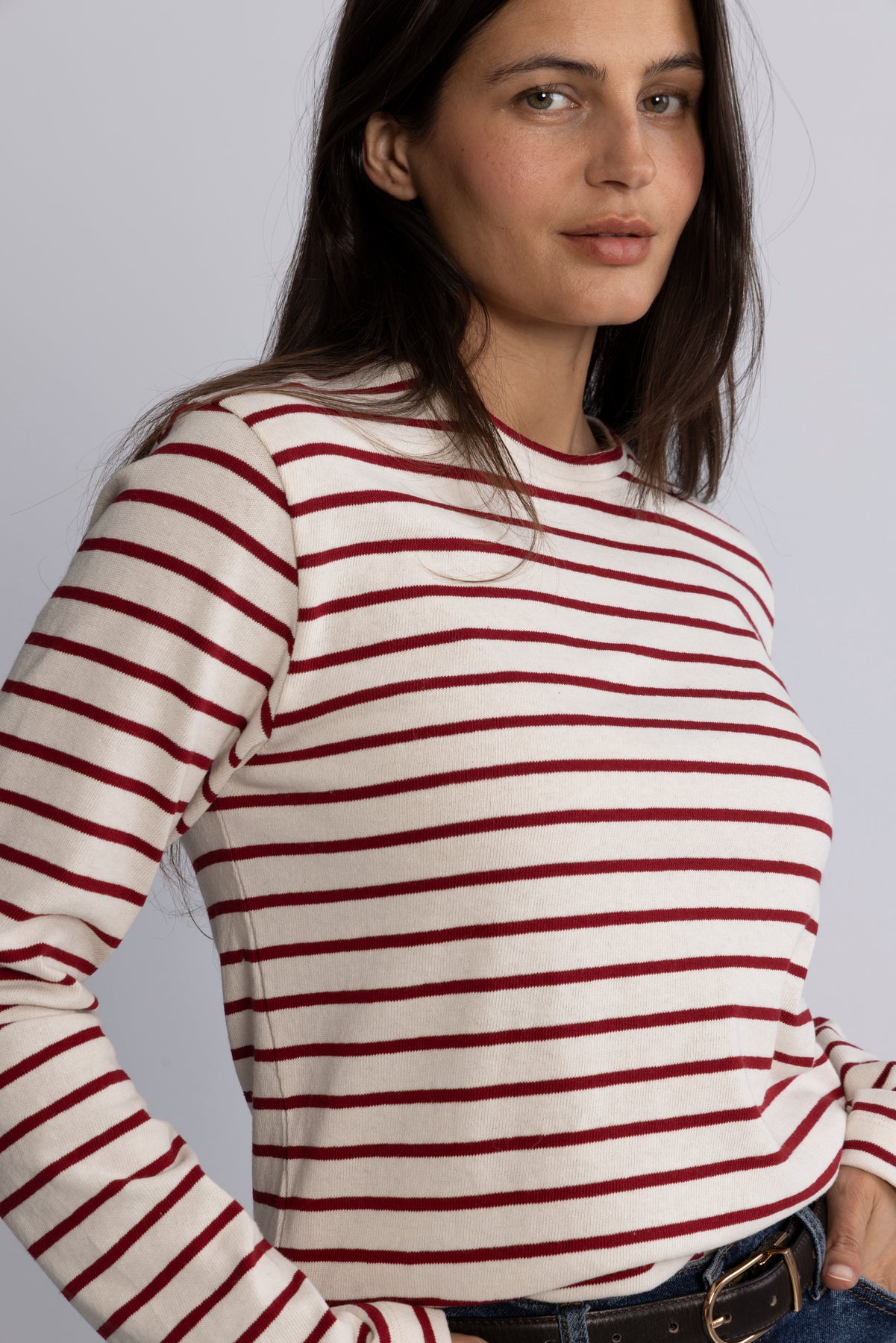 Pablo Maggie Tee Ls - Vanilla Ice/Winery