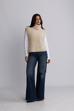 Thira Salmia R Vest - Oatmeal