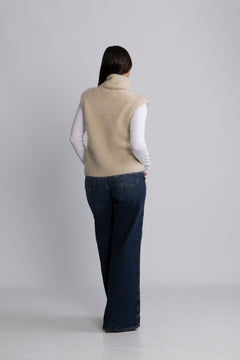 Thira Salmia R Vest - Oatmeal