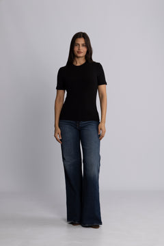 Lidie Ss Top - Black