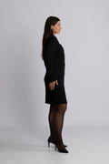 Yasfavo Ls Blazer Dress S. - Black
