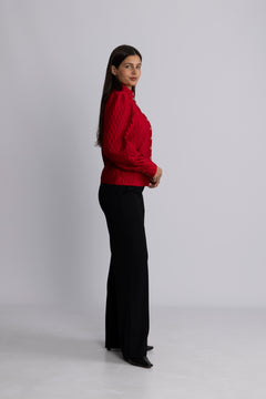 Yasripple Ls Shirt S. - Jester Red