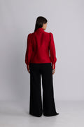 Yasripple Ls Shirt S. - Jester Red