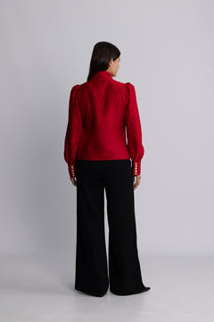 Yasripple Ls Shirt S. - Jester Red