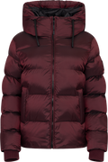 Maud Puff Jacket - Burgundy