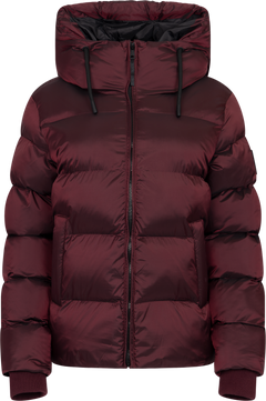 Maud Puff Jacket - Burgundy