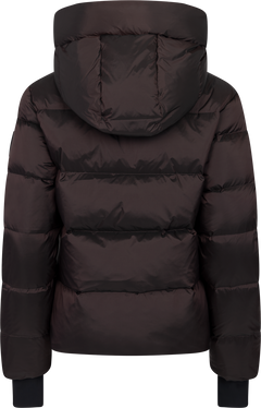 Angelika Down Puffer Jacket - Brown