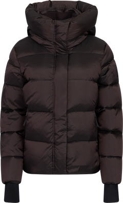 Angelika Down Puffer Jacket - Brown
