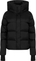 Angelika Down Puffer Jacket - Black