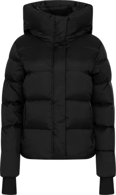 Angelika Down Puffer Jacket - Black