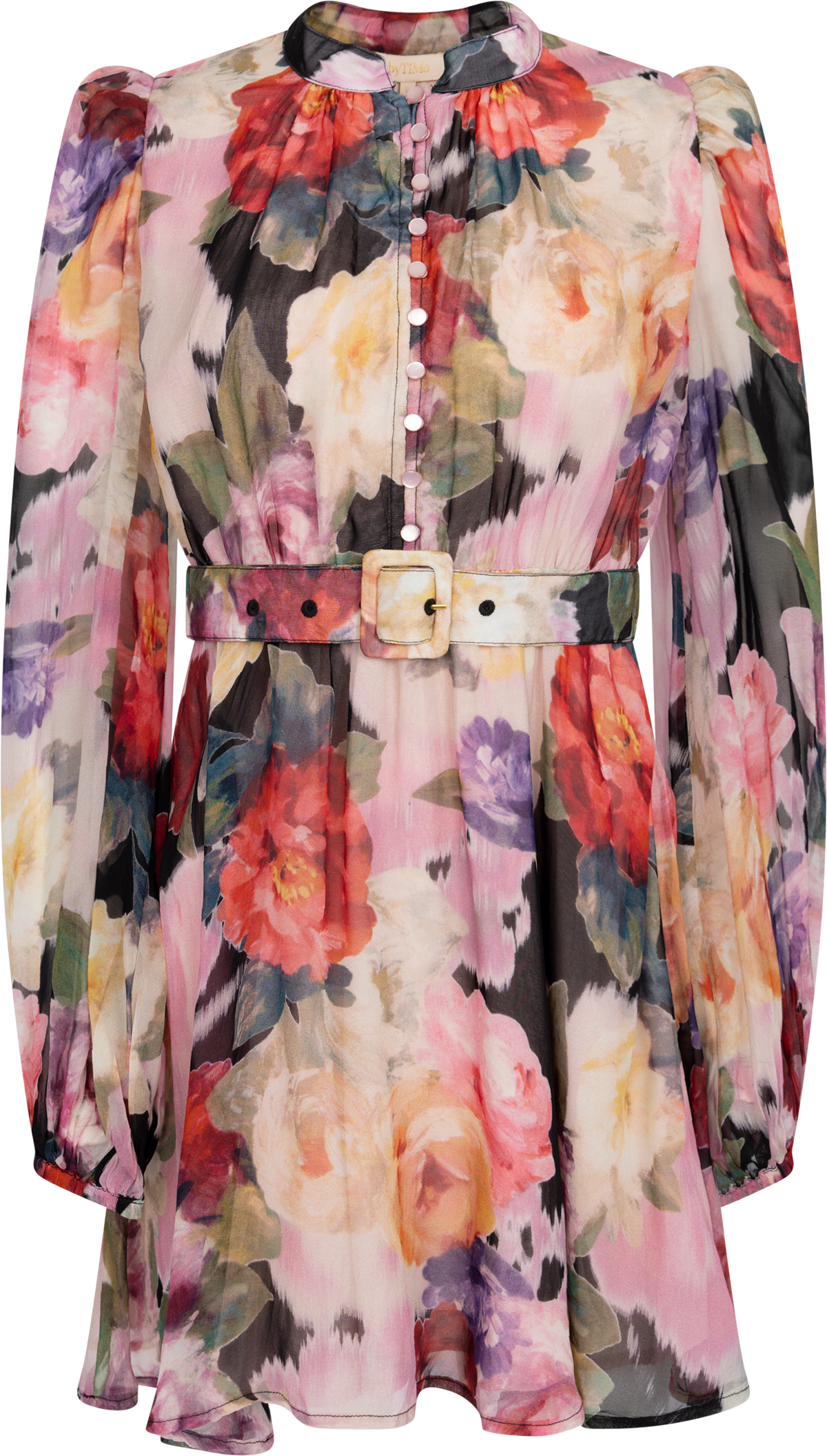 Organza Mini Dress - Winter Breeze