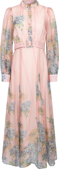 Organza Belt Dress - Blue Wallpaper