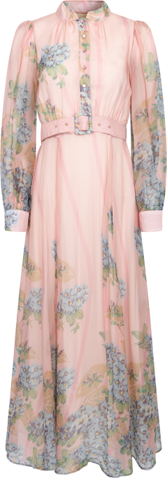 Organza Belt Dress - Blue Wallpaper
