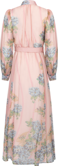 Organza Belt Dress - Blue Wallpaper