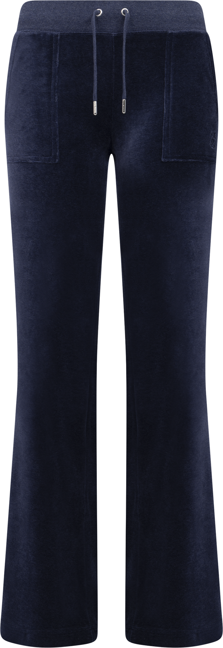 Layla Low Rise Flare Pocketed - Dark Blue Marl