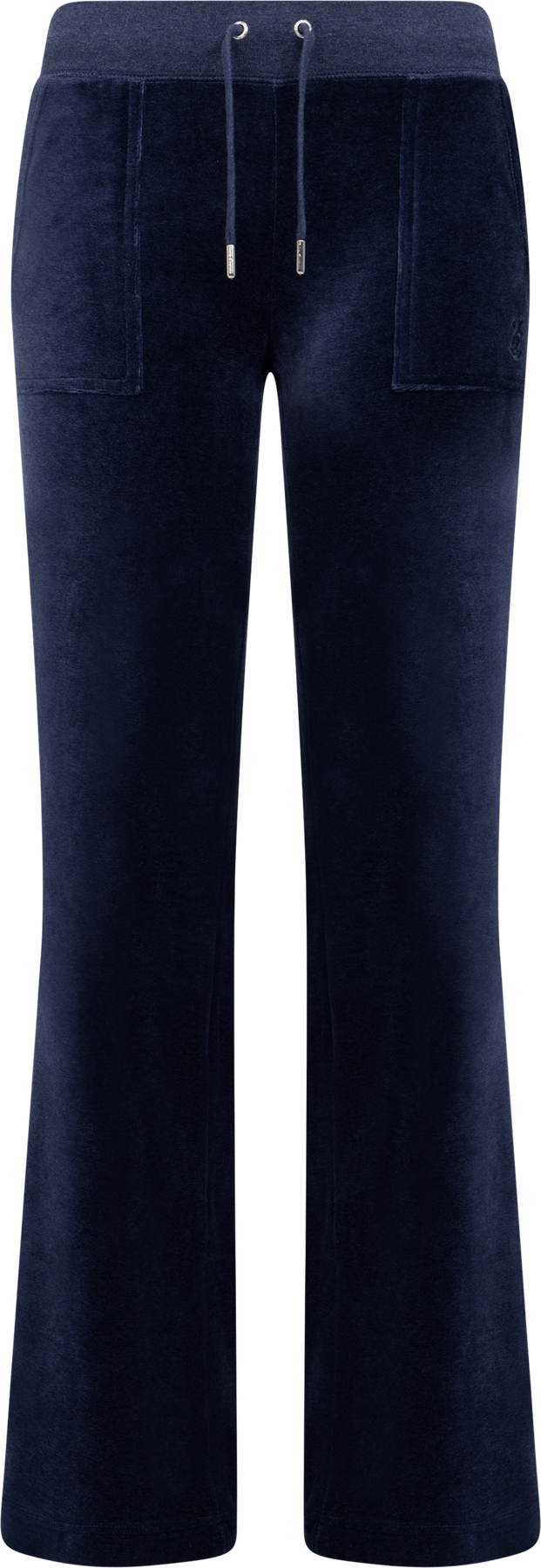 Layla Low Rise Flare Pocketed - Dark Blue Marl